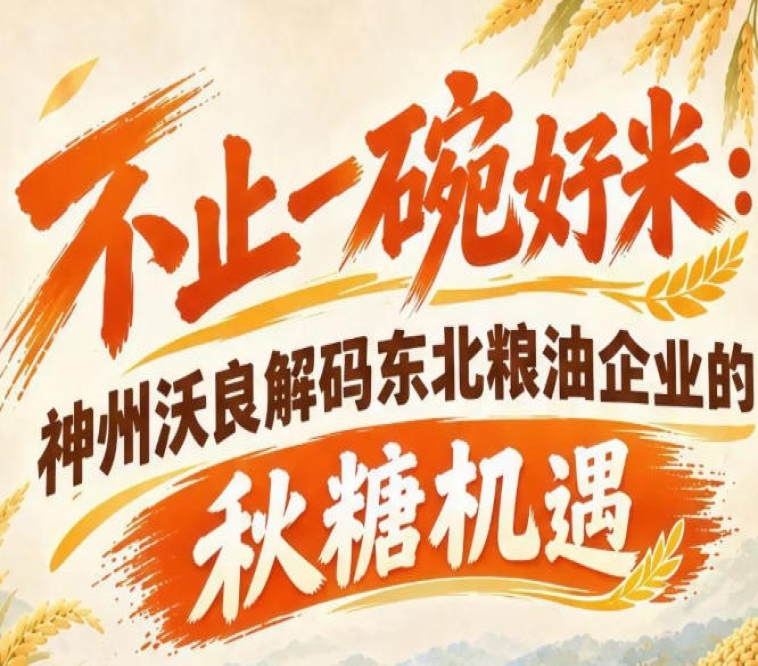 秋糖拓宽产业边界 神州沃良解读东北粮油多元化发展契机